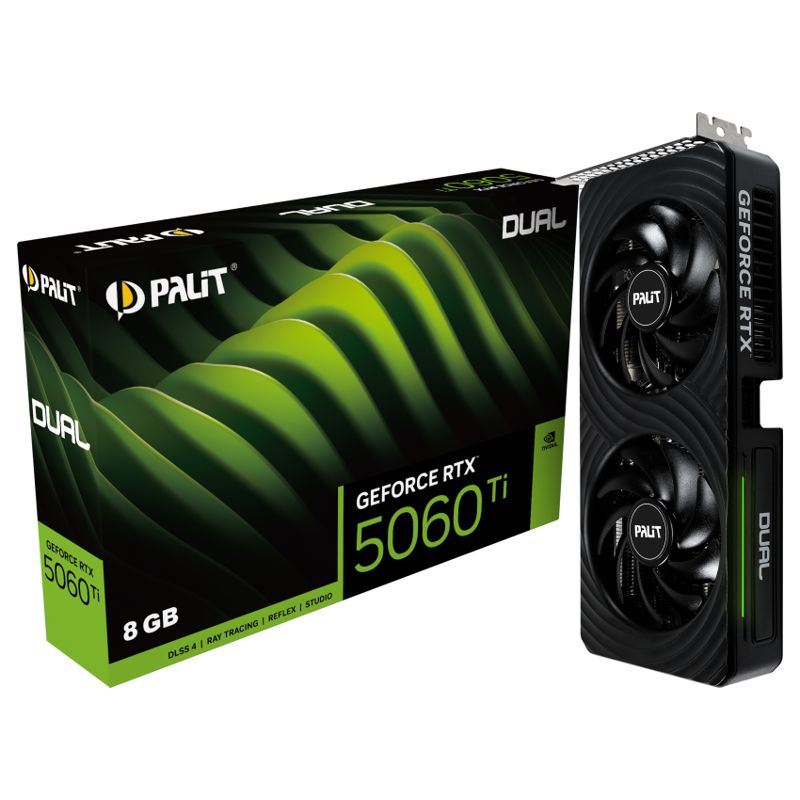 Palit GeForce RTX 5060 Ti Dual 8GB GDDR7