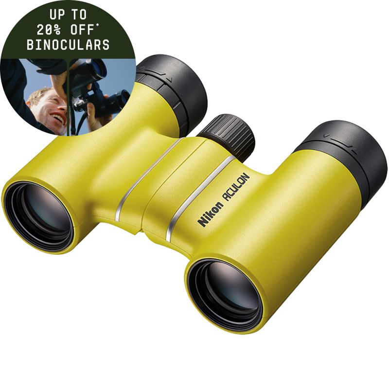 Nikon Aculon T02 8x21 Binoculars - Yellow