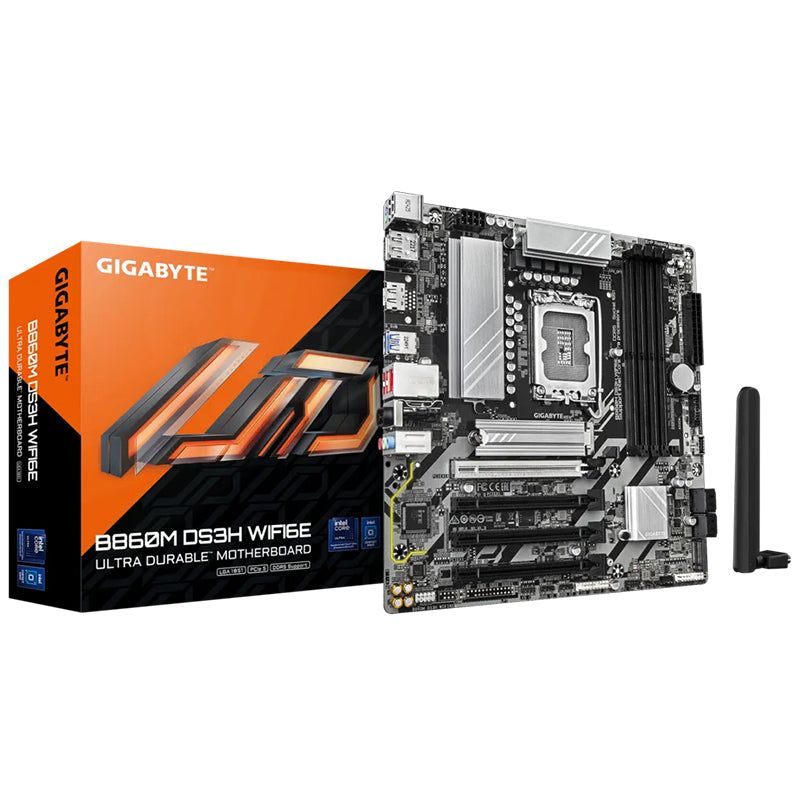 Gigabyte B860M DS3H WIFI6E LGA 1851 Micro ATX