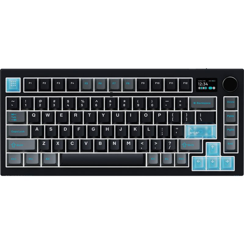 VOICSKY ECHO 75 Wireless Mechanical Keyboard With Dynamic Screen (Tone Linear Switch - Light)