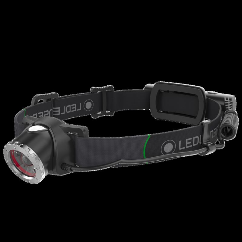 Ledlenser MH10 600lm Rechargeable LED Headlamp Black Outdoor Hiking Running Torch