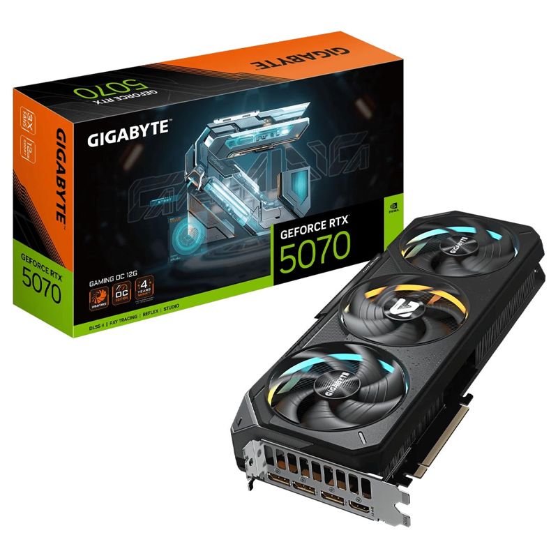 Gigabyte GeForce RTX 5070 GAMING OC 12GB GDDR7