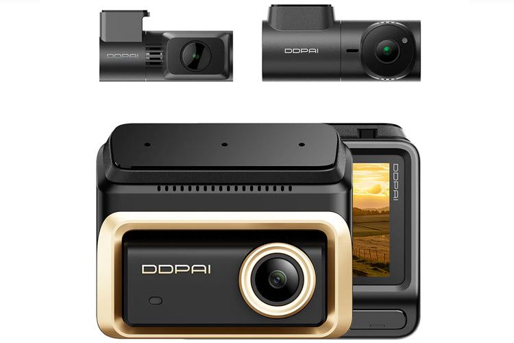 DDPAI Z90 Master 3CH Dash Cam - 4K Front, 4K Rear and 3K Interior