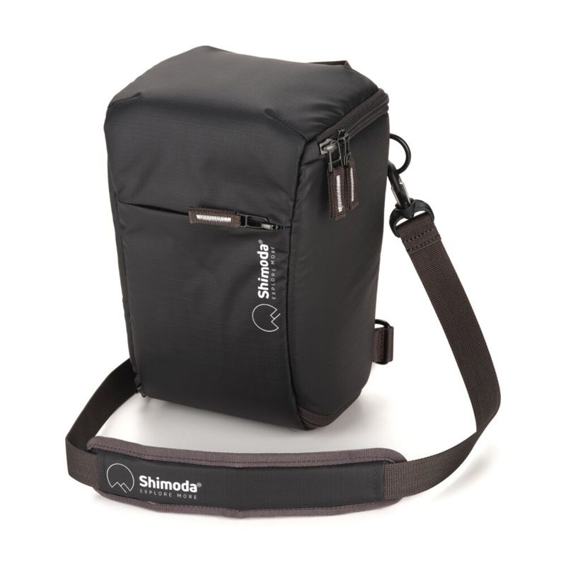 Shimoda Top Loader Small Camera Bag Expandable Water-Repellent (Black)
