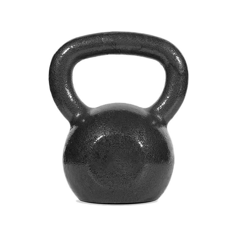 Solid Cast Iron Kettlebell Weights 8kg Home Gym Workout Set