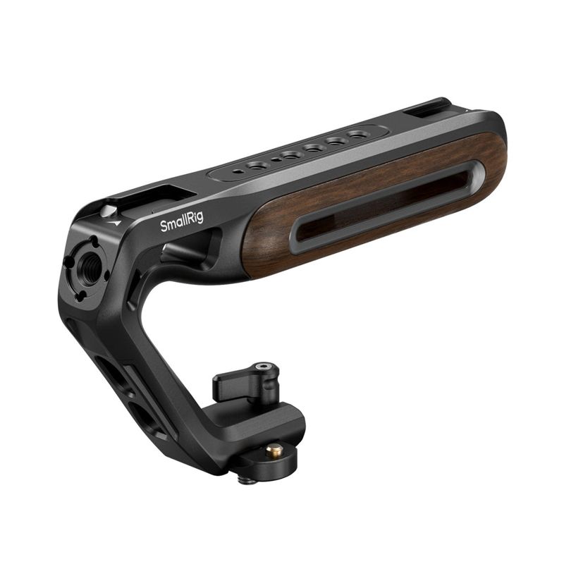 SmallRig Wooden Top Handle with NATO Clamp 5251