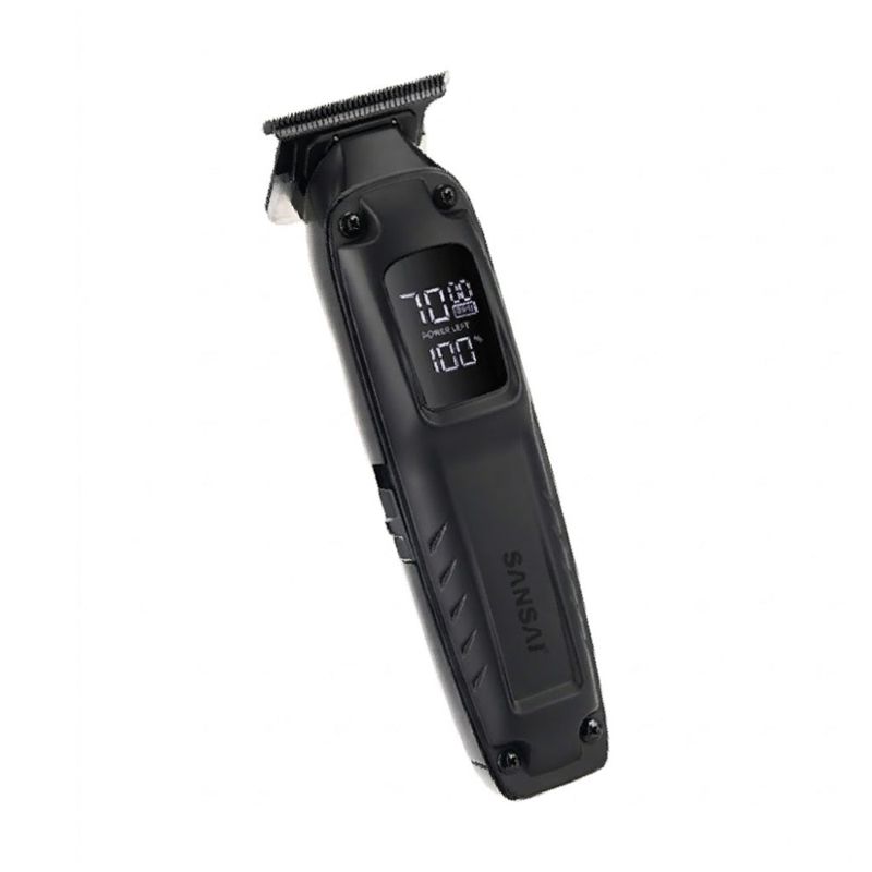Sansai Cordless Beard Trimmer Ultra Quiet Digital Display 800mAh Battery