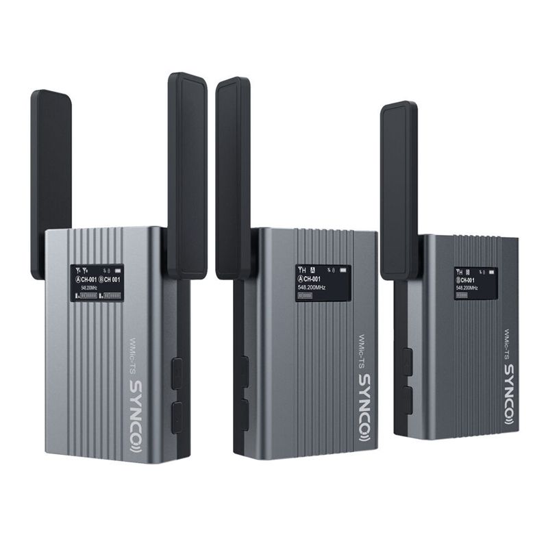 Synco UHF Wireless Lavalier Microphone System RX/TX Kit [3-Pieces]