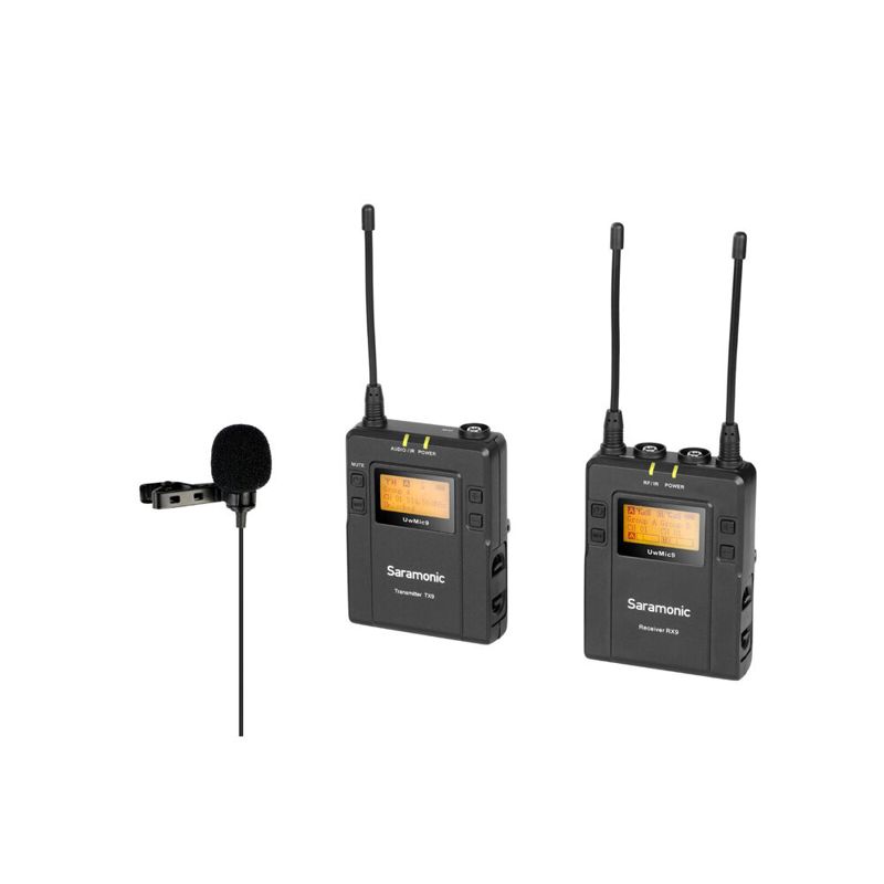 Saramonic UHF Camera-Mount Wireless Lavalier Kit (2pcs)