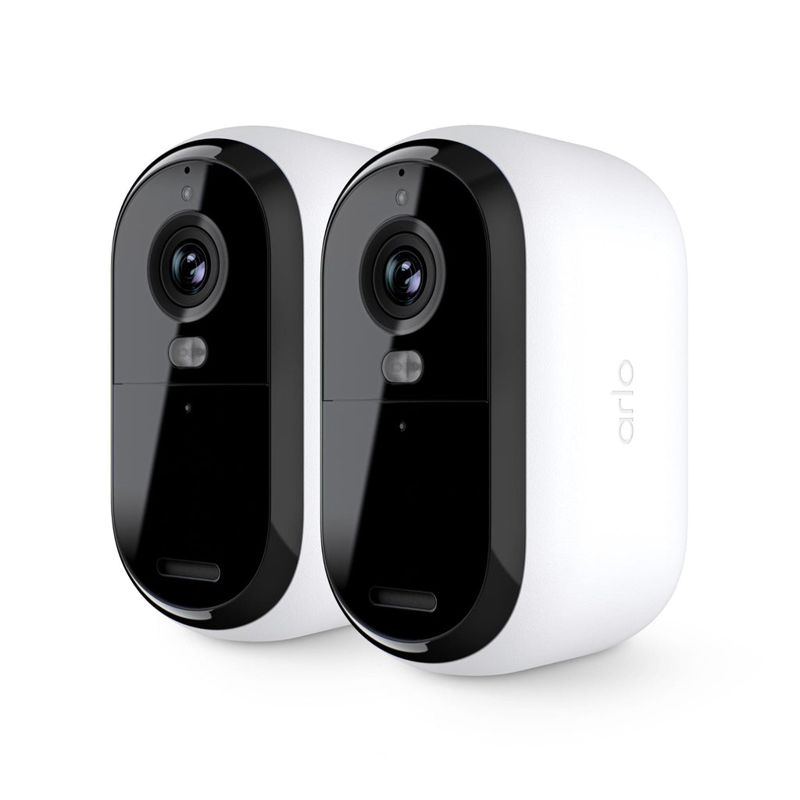 Arlo Essentials Outdoor 2K Security Camera (2nd Generation)[2-Pack]