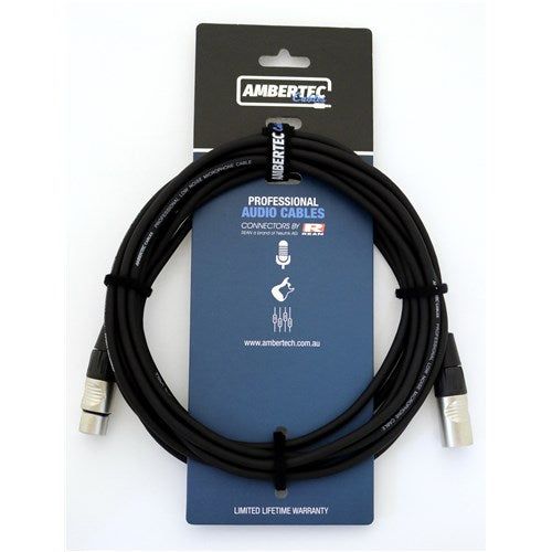 Ambertec Cables Microphone cable 20m REAN XLR M-F