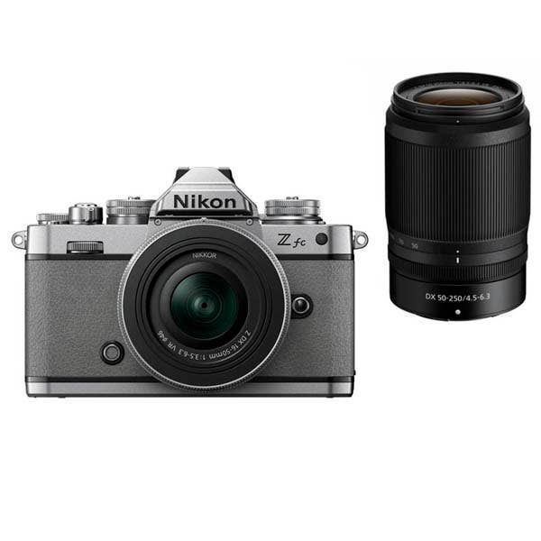 Nikon Z fc + 16-50mm & 50-250mm VR Twin Kit - Grey