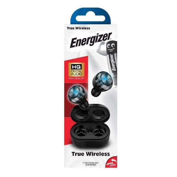 Energizer True Wireless Bud Headphones - Black
