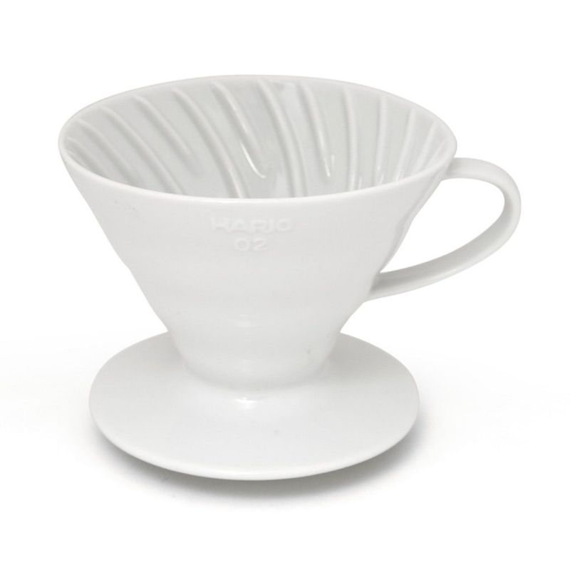 Hario V60 - 02 Coffee Dripper Ceramic - White